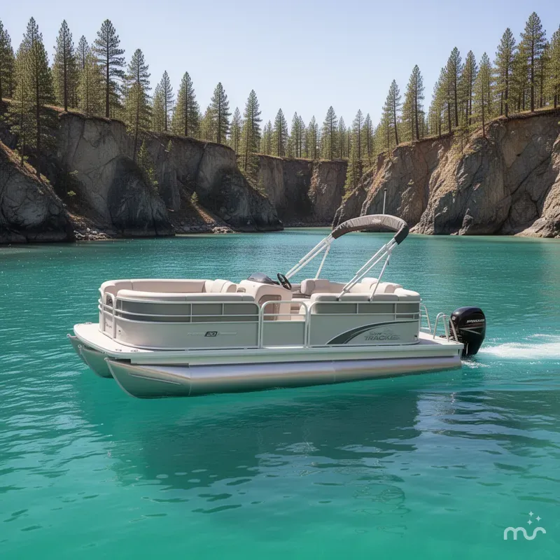 The Image of Sun Tracker Party Barge 20 DLX 2026 - 0