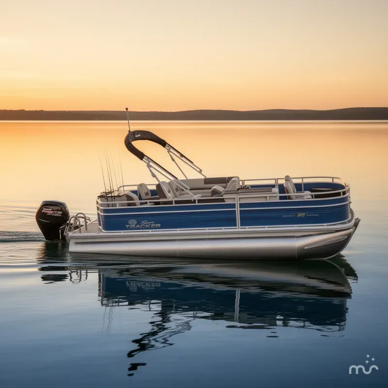 The Image of Sun Tracker Fishin' Barge 20 DLX 2026 - 0