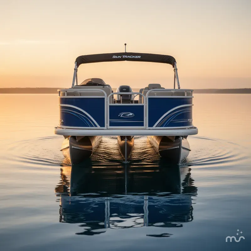 Slide: The Image of Sun Tracker Fishin' Barge 20 DLX 2026 - 1