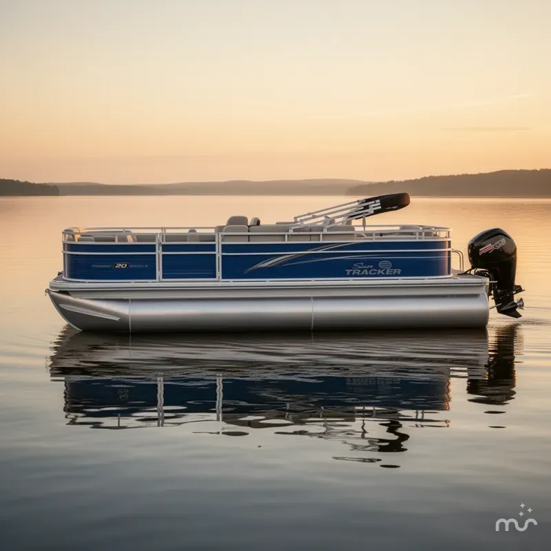 Slide: The Image of Sun Tracker Fishin' Barge 20 DLX 2026 - 2