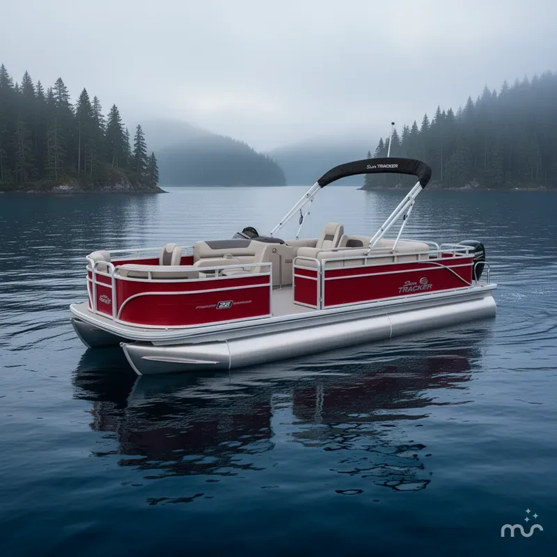 The Image of Sun Tracker Fishin' Barge 22 DLX 2026 - 0