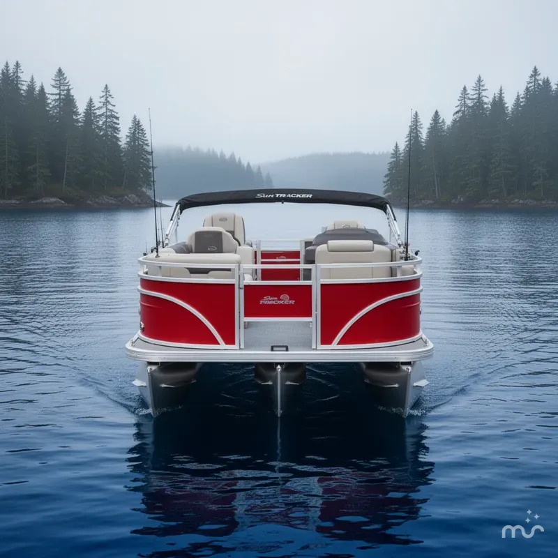 Slide: The Image of Sun Tracker Fishin' Barge 22 DLX 2026 - 3