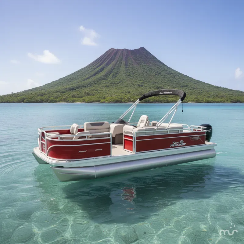 The Image of Sun Tracker Fishin' Barge 22 DLX 2026 - 0