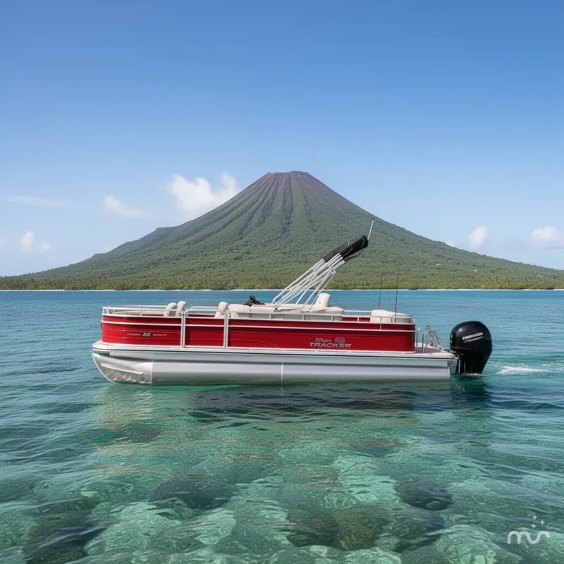 Slide: The Image of Sun Tracker Fishin' Barge 22 DLX 2026 - 4