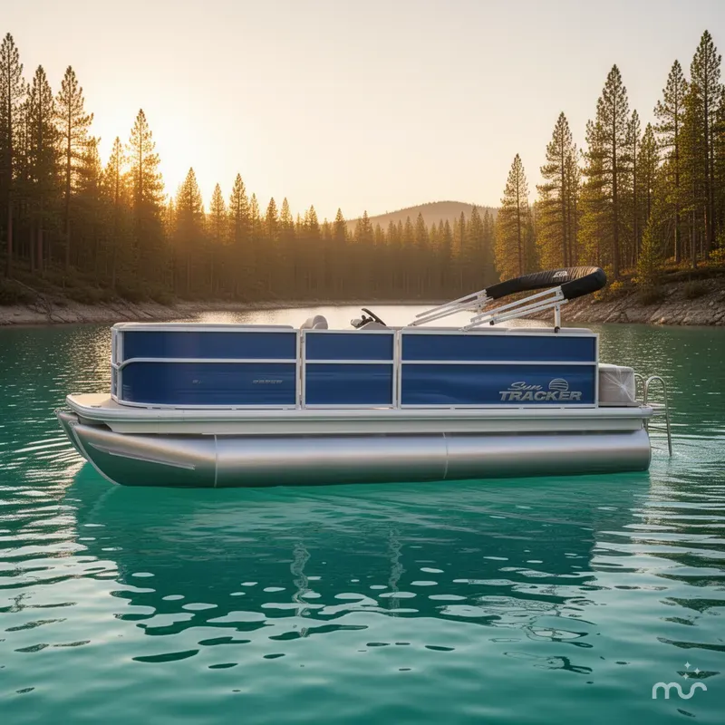 The Image of Sun Tracker Party Barge 16 DLX 2026 - 0