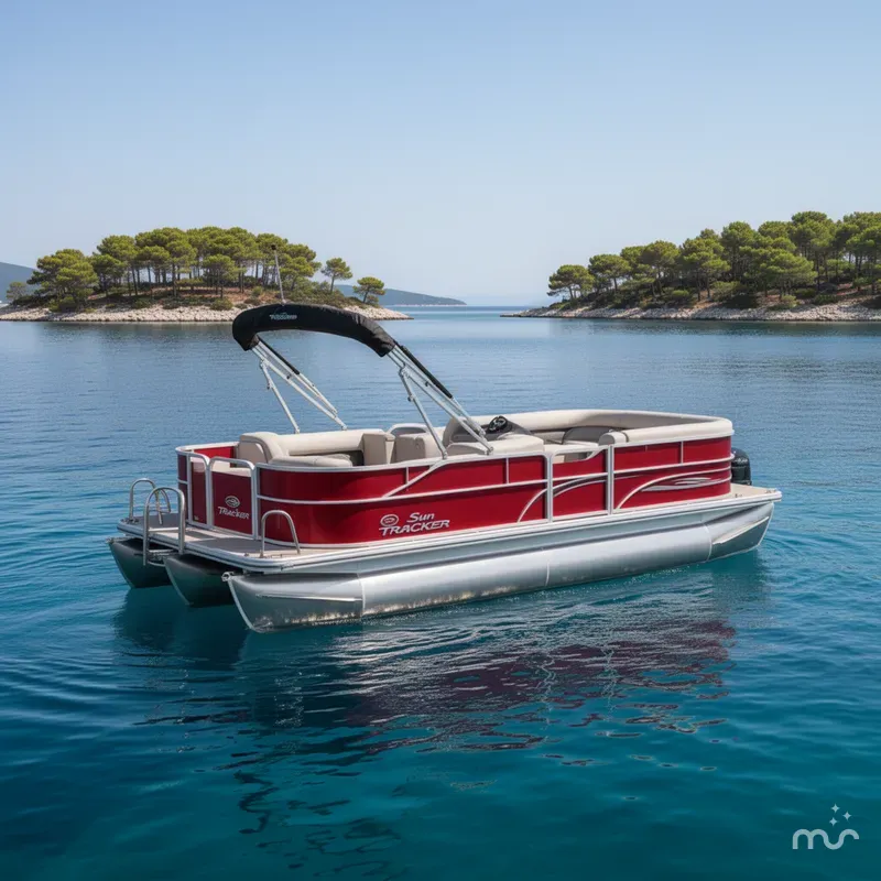 The Image of Sun Tracker Party Barge 18 DLX 2026 - 0