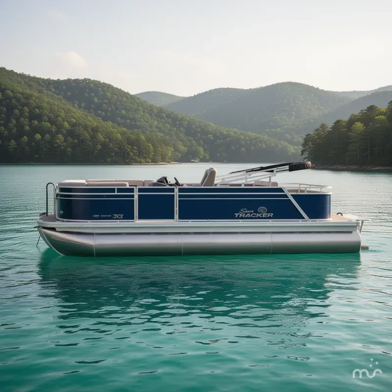 Slide: The Image of Sun Tracker Party Barge 22 RF XP3 2026 - 2