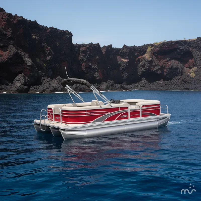 The Image of Sun Tracker Party Barge 18 DLX 2026 - 0