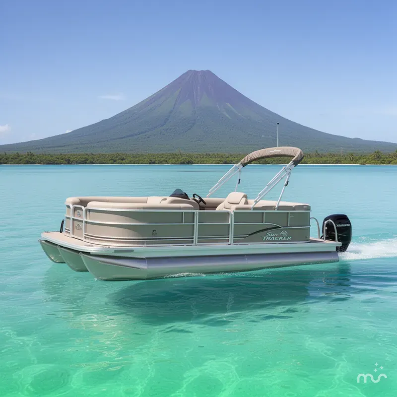 The Image of Sun Tracker Party Barge 20 DLX 2026 - 0