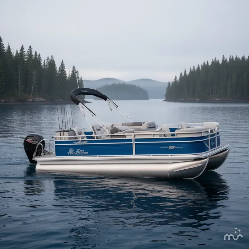 The Image of Sun Tracker Fishin' Barge 20 DLX 2026 - 0