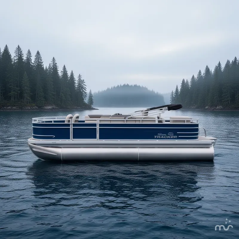 Slide: The Image of Sun Tracker Fishin' Barge 20 DLX 2026 - 2