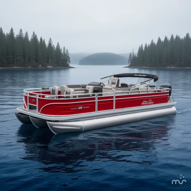 The Image of Sun Tracker Fishin' Barge 22 DLX 2026 - 0