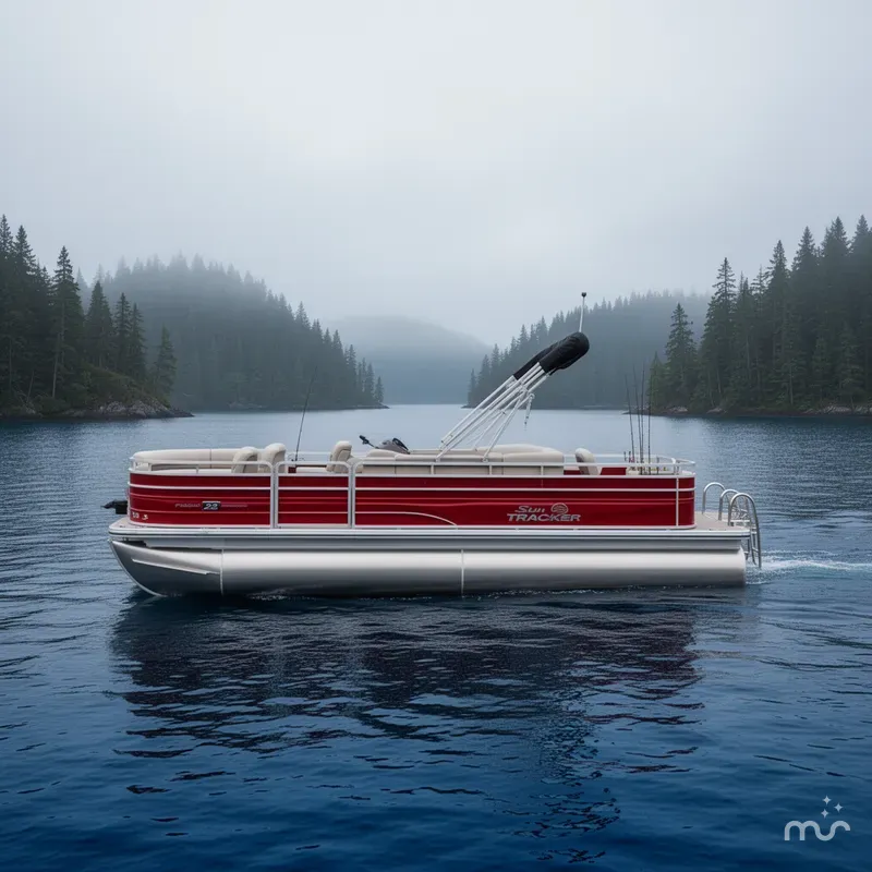 Slide: The Image of Sun Tracker Fishin' Barge 22 DLX 2026 - 2
