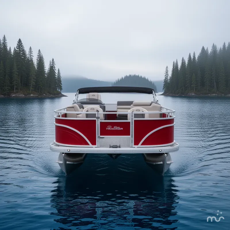 Slide: The Image of Sun Tracker Fishin' Barge 22 DLX 2026 - 3