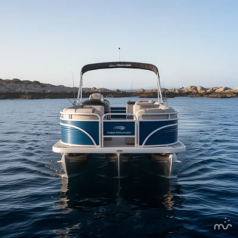 Slide: The Image of Sun Tracker Fishin' Barge 20 DLX 2026 - 1