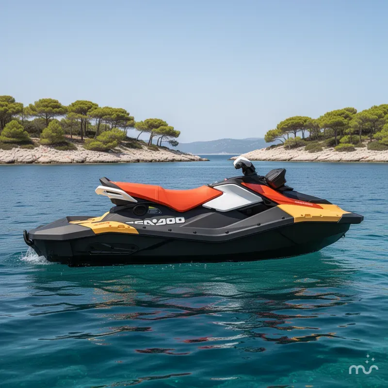 The Image of Sea-Doo Spark for 3 90 hp Convenience package with iBR and Audio in option 2026 - 0