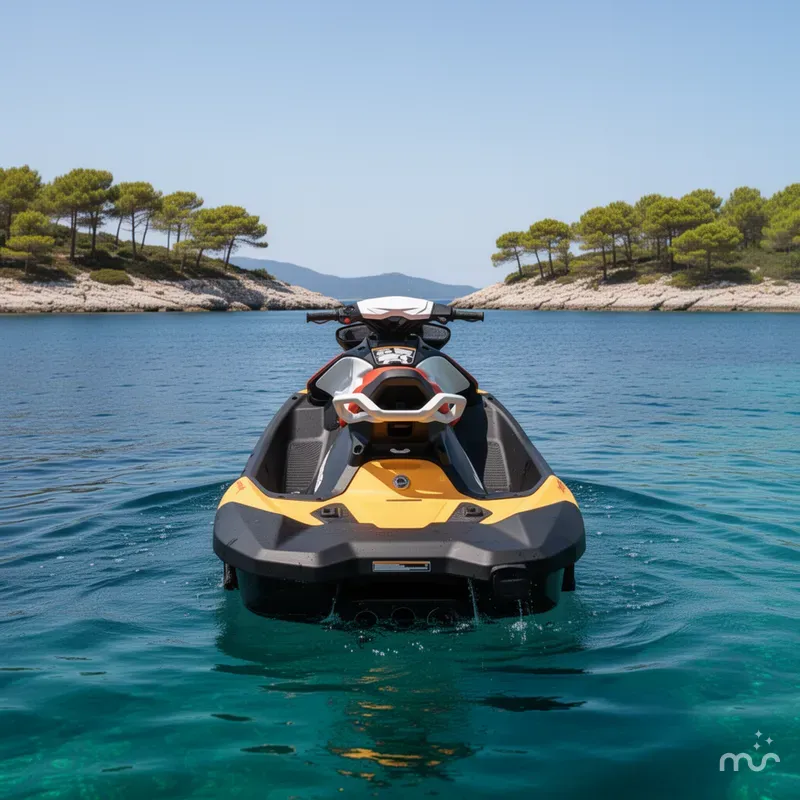 Slide: The Image of Sea-Doo Spark for 3 90 hp Convenience package with iBR and Audio in option 2026 - 3