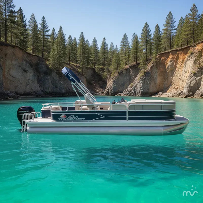 The Image of Sun Tracker Party Barge 22 Sport Fish 2019 - 0