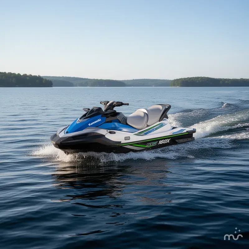 Slide: The Image of Kawasaki Jet Ski® STX® 160X 2026 - 4