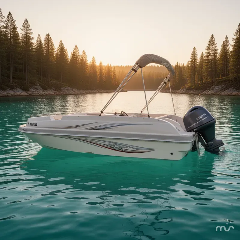 The Image of Starcraft 1915 Deck boat Yamaha 115 2018 - 0