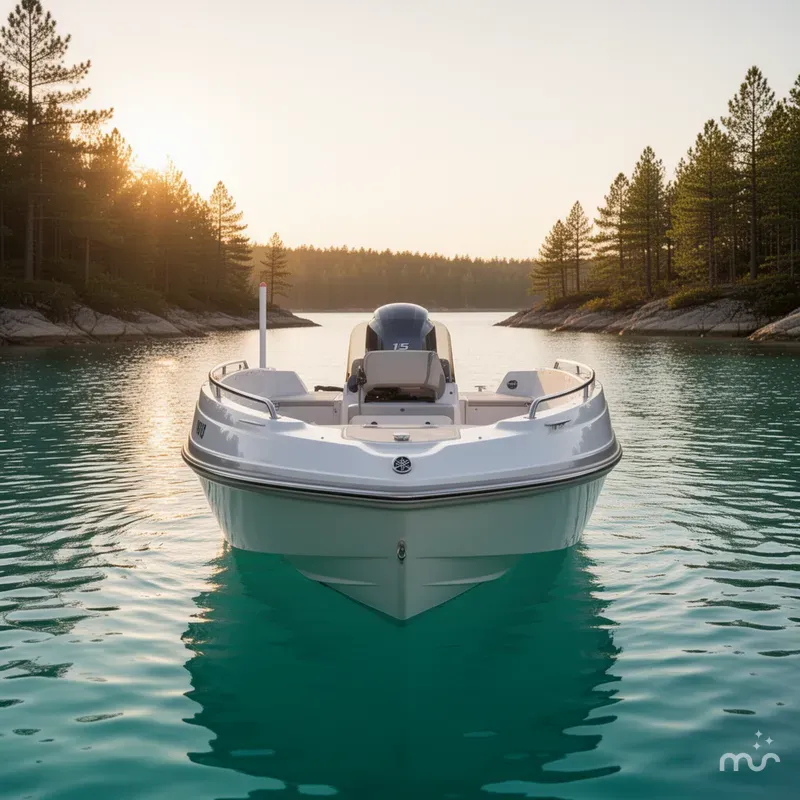 Slide: The Image of Starcraft 1915 Deck boat Yamaha 115 2018 - 1