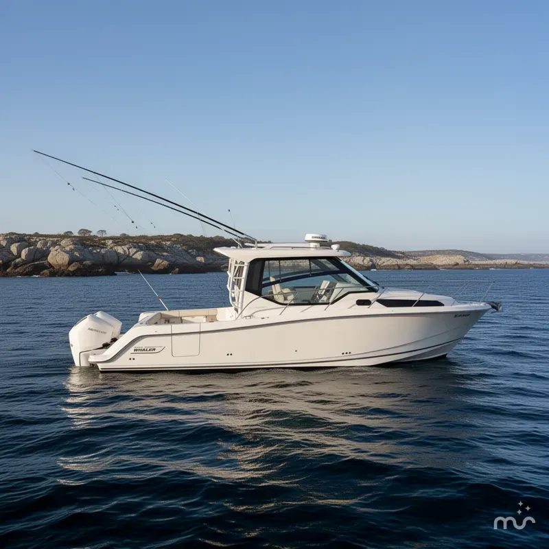 Slide: The Image of Boston Whaler 325 Conquest 2023 - 2