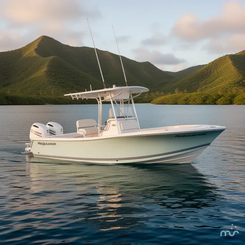 Slide: The Image of Regulator Marine 21 Forward Seating 2004 - 2