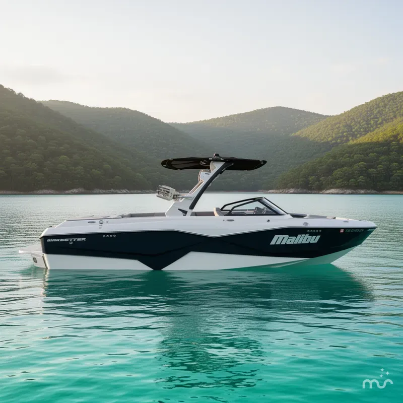 Slide: The Image of Malibu Wakesetter 25 LSV 2023 - 2