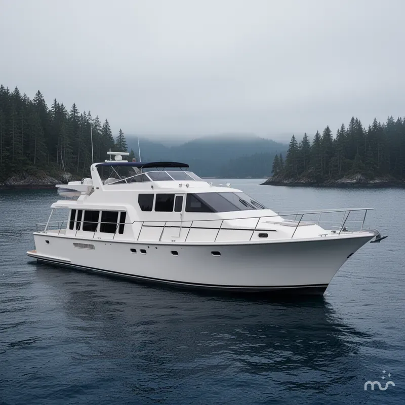 Slide: The Image of Pacific Mariner 65 Motoryacht 2001 - 2