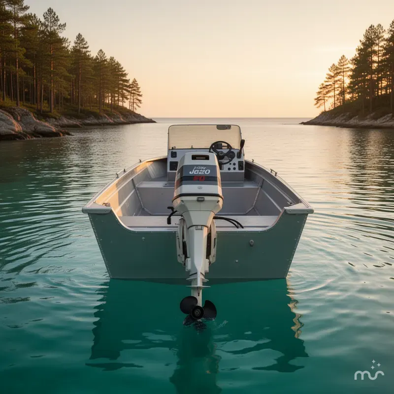 Slide: The Image of Lowe 1620 Aluminum Deep V / 1992 Johnson 70 Hp Outboard 1993 - 3