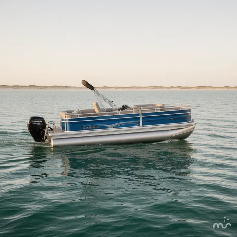 Slide: The Image of Sun Tracker Fishin' Barge 20 DLX 2026 - 0