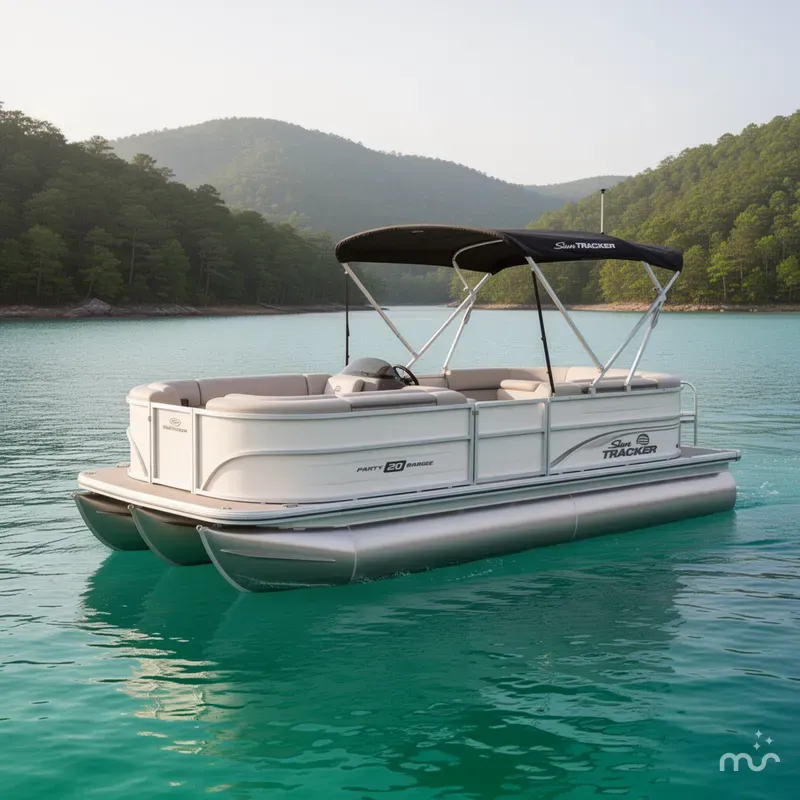 The Image of Sun Tracker Party Barge 20 DLX 2026 - 0