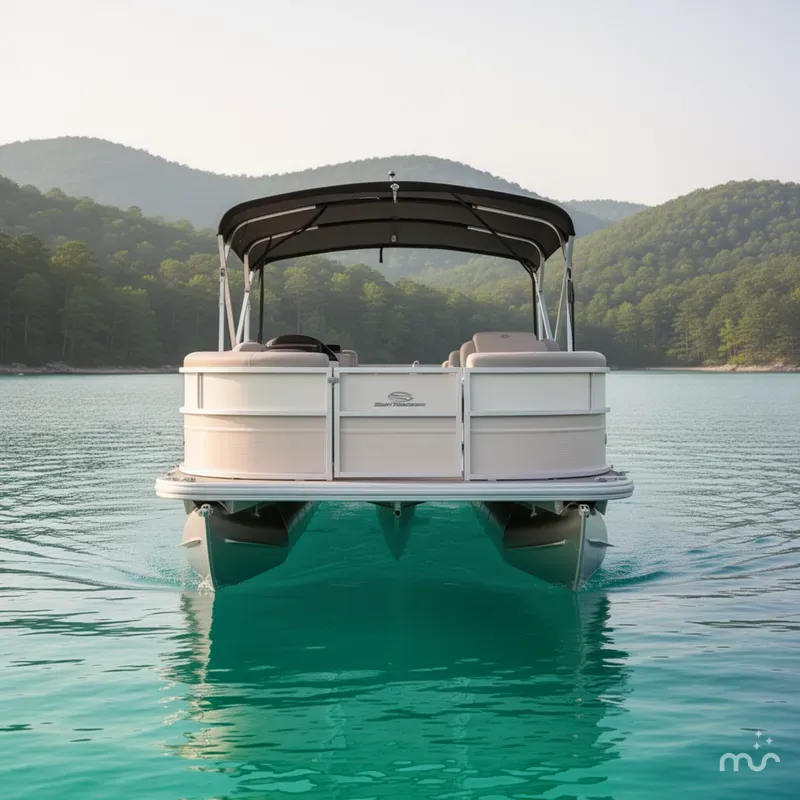 Slide: The Image of Sun Tracker Party Barge 20 DLX 2026 - 1