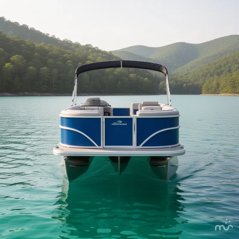 Slide: The Image of Sun Tracker Party Barge 20 DLX 2026 - 3