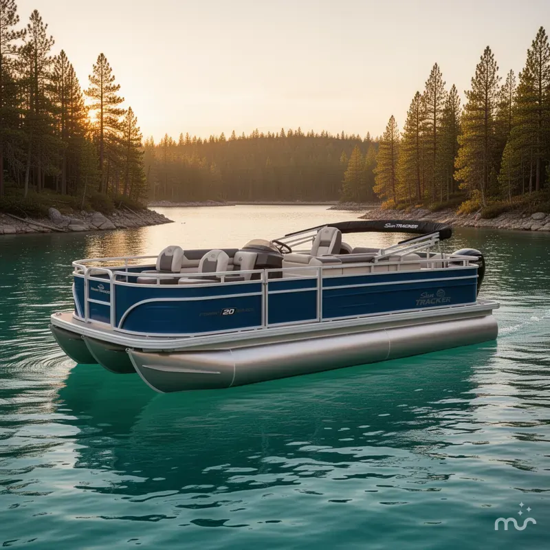 The Image of Sun Tracker Fishin' Barge 20 DLX 2026 - 0