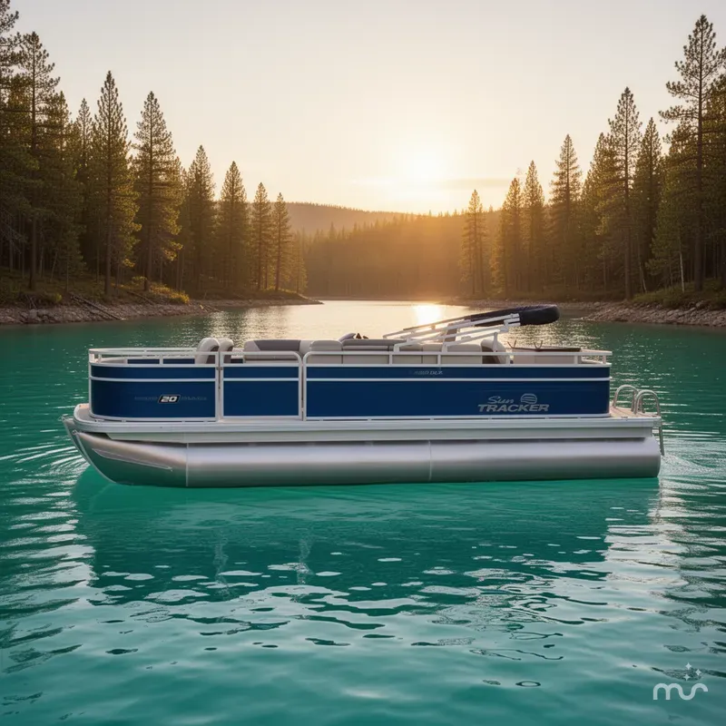 Slide: The Image of Sun Tracker Fishin' Barge 20 DLX 2026 - 2