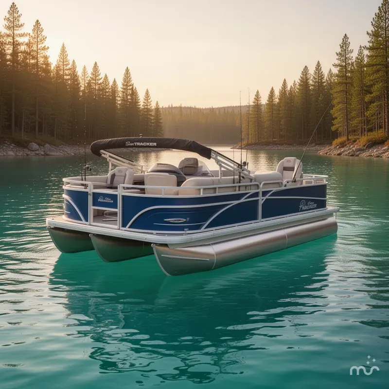 Slide: The Image of Sun Tracker Fishin' Barge 20 DLX 2026 - 3