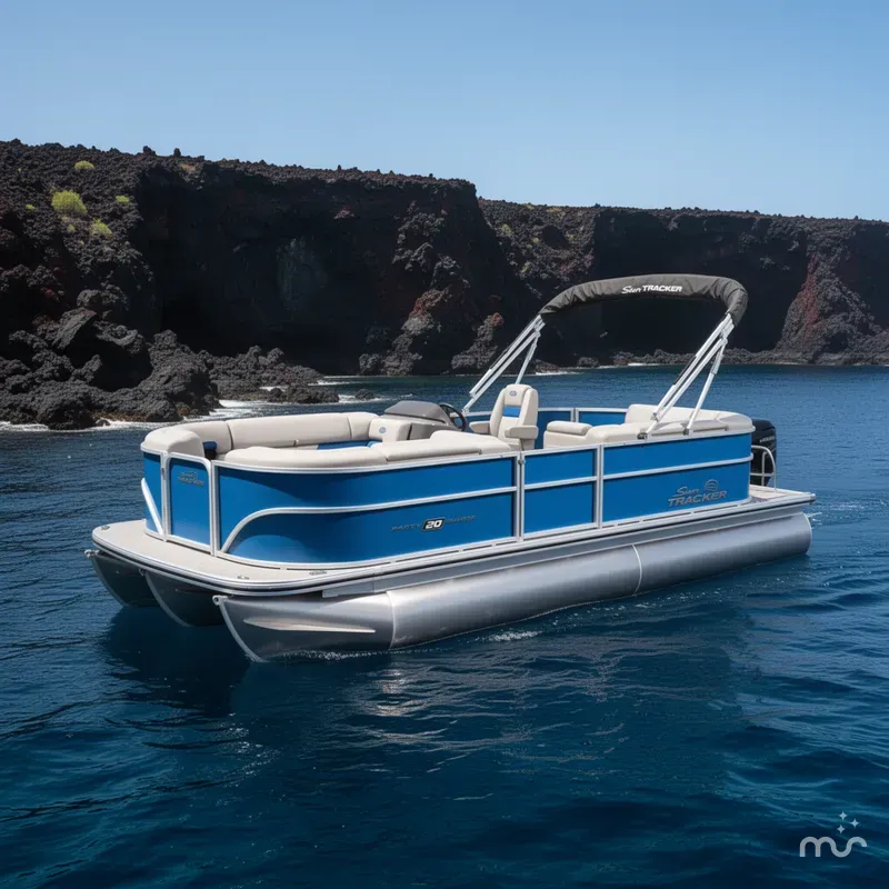 The Image of Sun Tracker Party Barge 20 DLX 2026 - 0