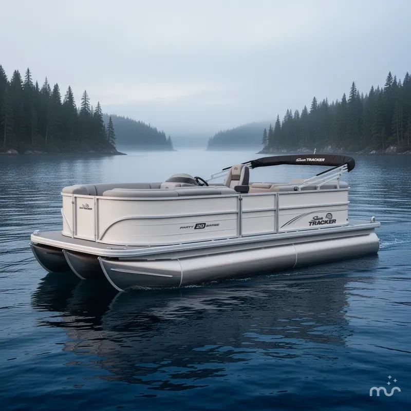 The Image of Sun Tracker Party Barge 20 DLX 2026 - 0