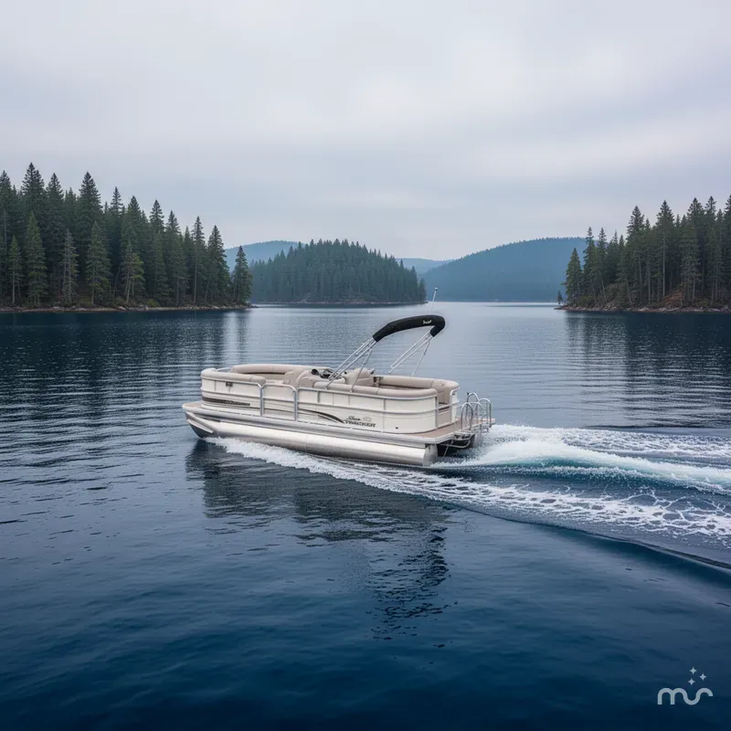 Slide: The Image of Sun Tracker Party Barge 20 DLX 2026 - 4