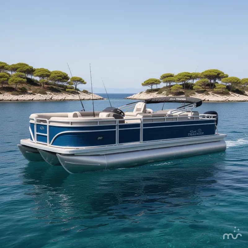 The Image of Sun Tracker Fishin' Barge 20 DLX 2026 - 0