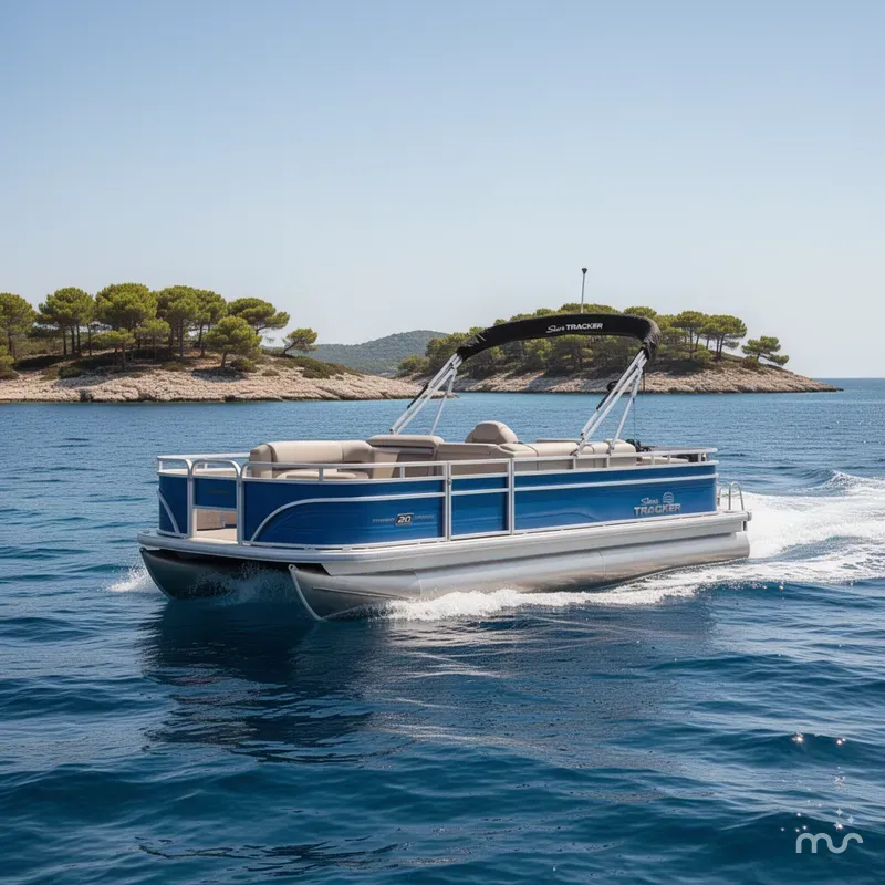 Slide: The Image of Sun Tracker Fishin' Barge 20 DLX 2026 - 4