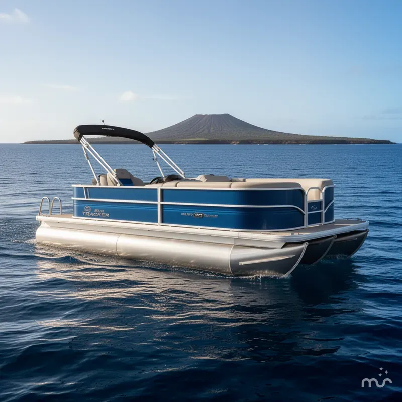 The Image of Sun Tracker Party Barge 20 DLX 2026 - 0