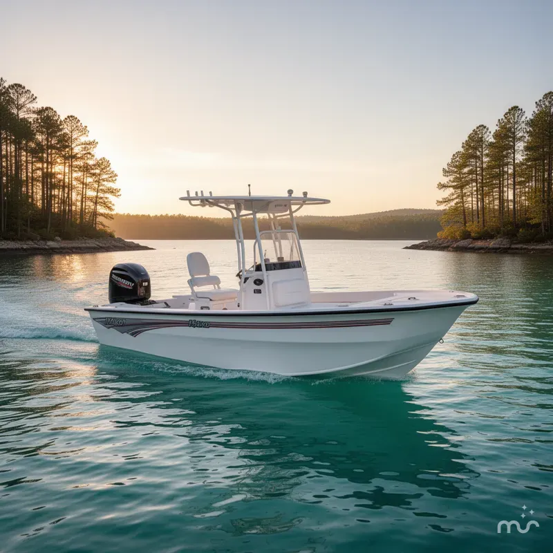 The Image of Mako 18 Pro Skiff Patriot Edition 2026 - 0