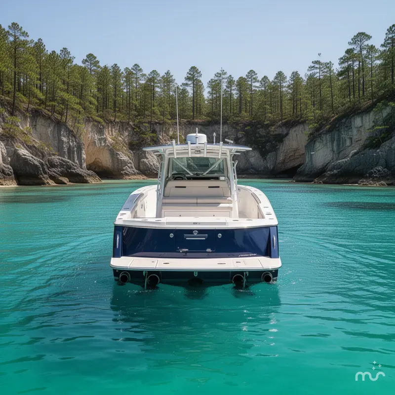Slide: The Image of Nor-Tech 450 Sport Center Console 2020 - 3