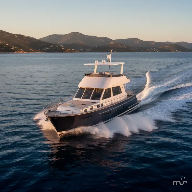 Slide: The Image of Hunt 56 Flybridge 2027 - 4