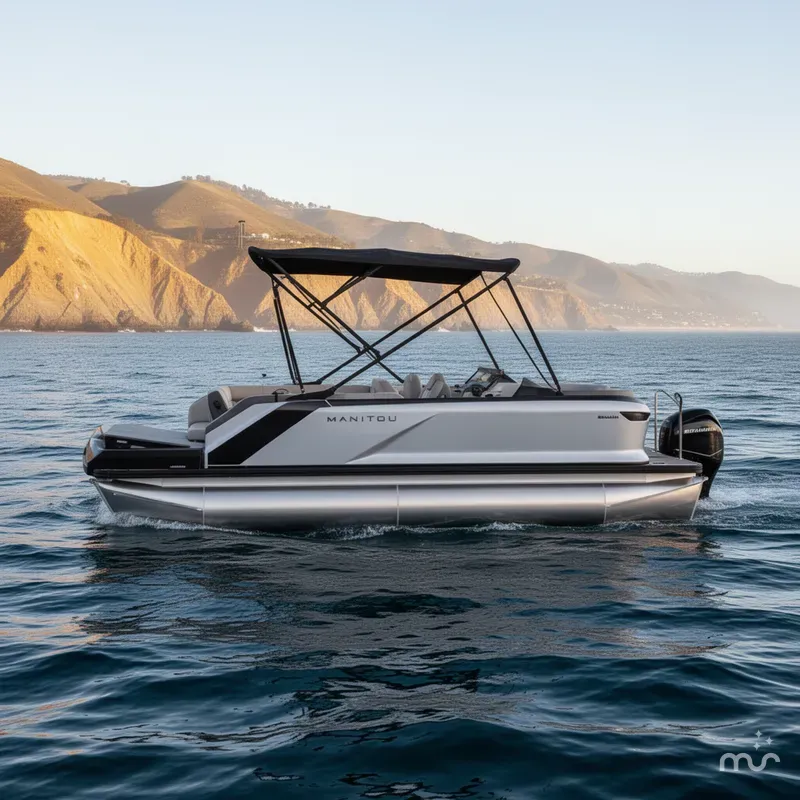Slide: The Image of Manitou 20 CRUISE BENCH STEALTH 2025 - 0