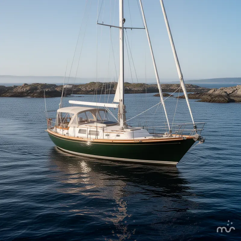 Slide: The Image of Hinckley Yachts Sou'wester 59 1992 - 2