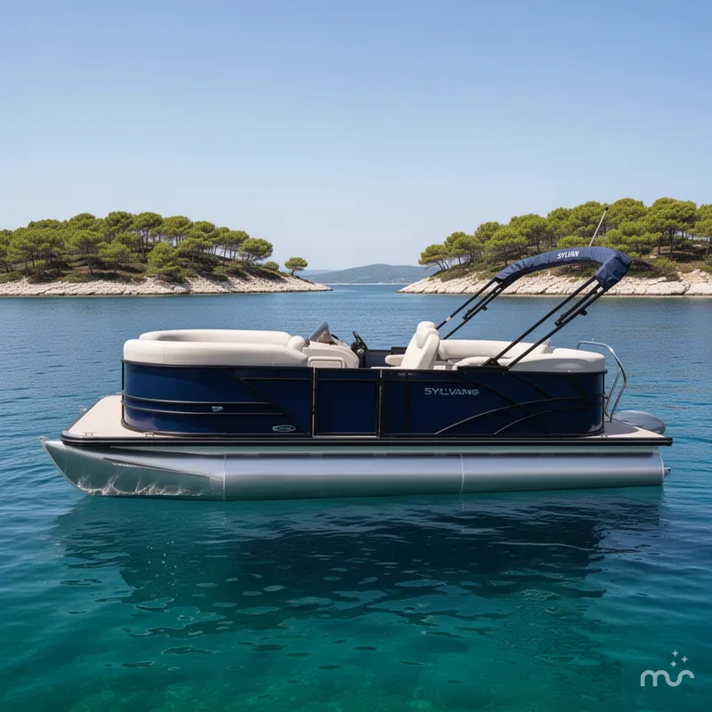 Slide: The Image of Sylvan Mirage 8520 LZ PTS Tritoon 2026 - 2