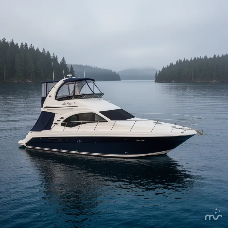 Slide: The Image of Sea Ray 44 Sedan Bridge 2006 - 2